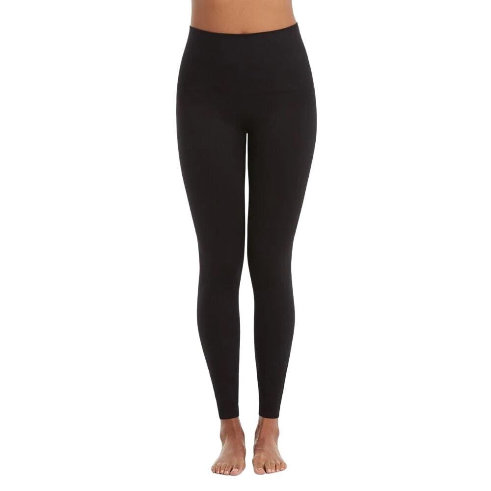 Spanx Look at Me Now Seamless Leggings High Rise Pull On Ankle Yoga Black M